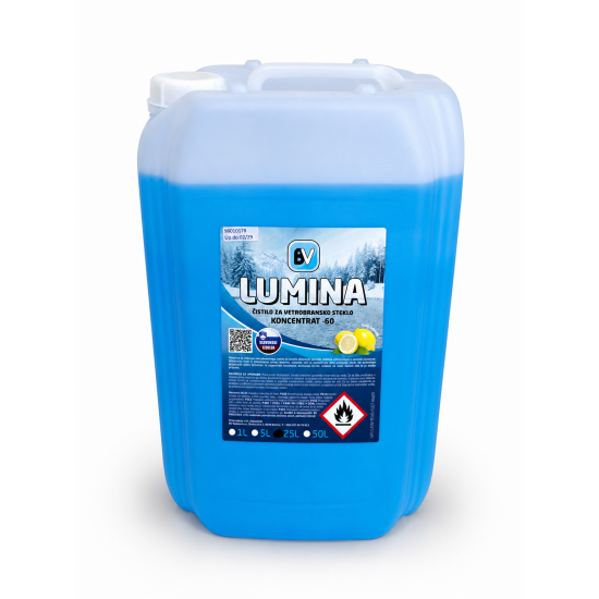 BV Lumina zimsko čistilo za vetrobransko steklo 25L, 50L -60°C BV Lumina zimsko čistilo za vetrobransko steklo 25L, 50L -60°C